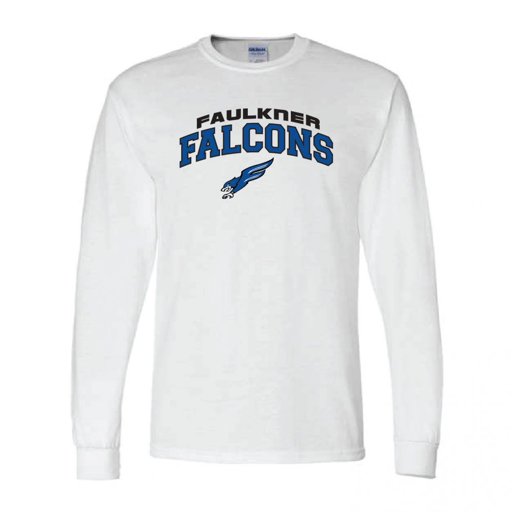 Faulkner Falcons - Basketball Team Store-G8400-White