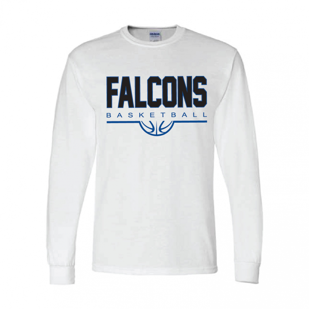 Faulkner Falcons - Basketball Team Store-G8400-White