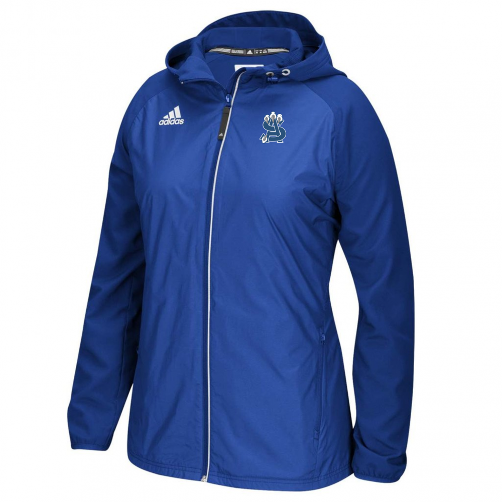 Adidas women's squad woven hot sale jacket