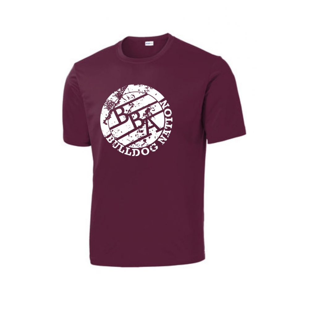 Berean 2020 PE Uniforms MOCKUP WHITE ST350 Maroon