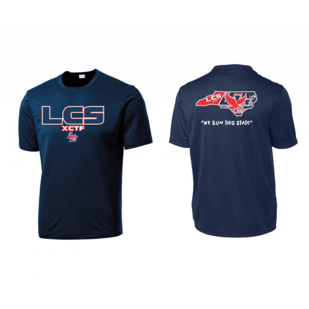 Lincoln Charter Track Packs TEE NAVY