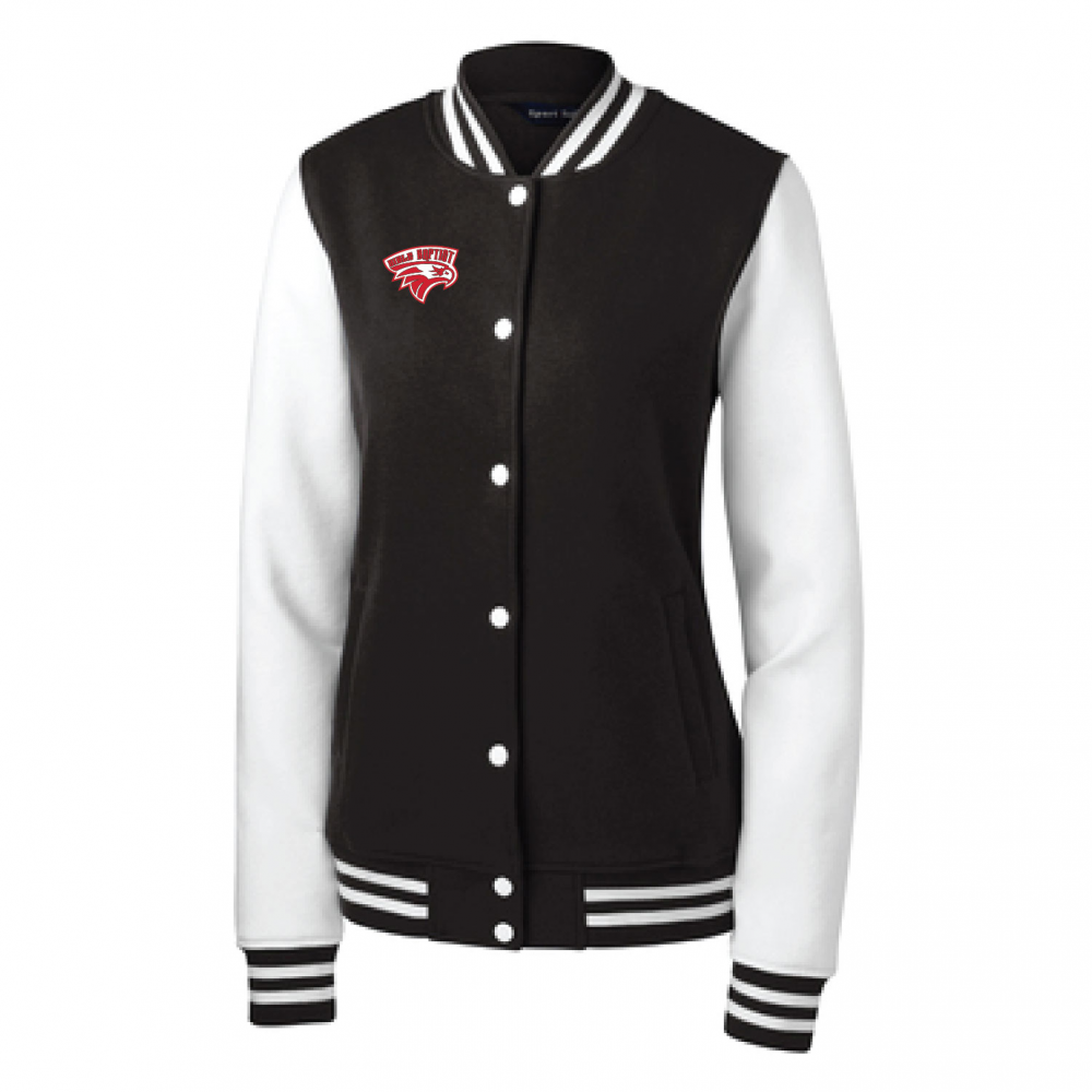 Sport tek letterman clearance jacket