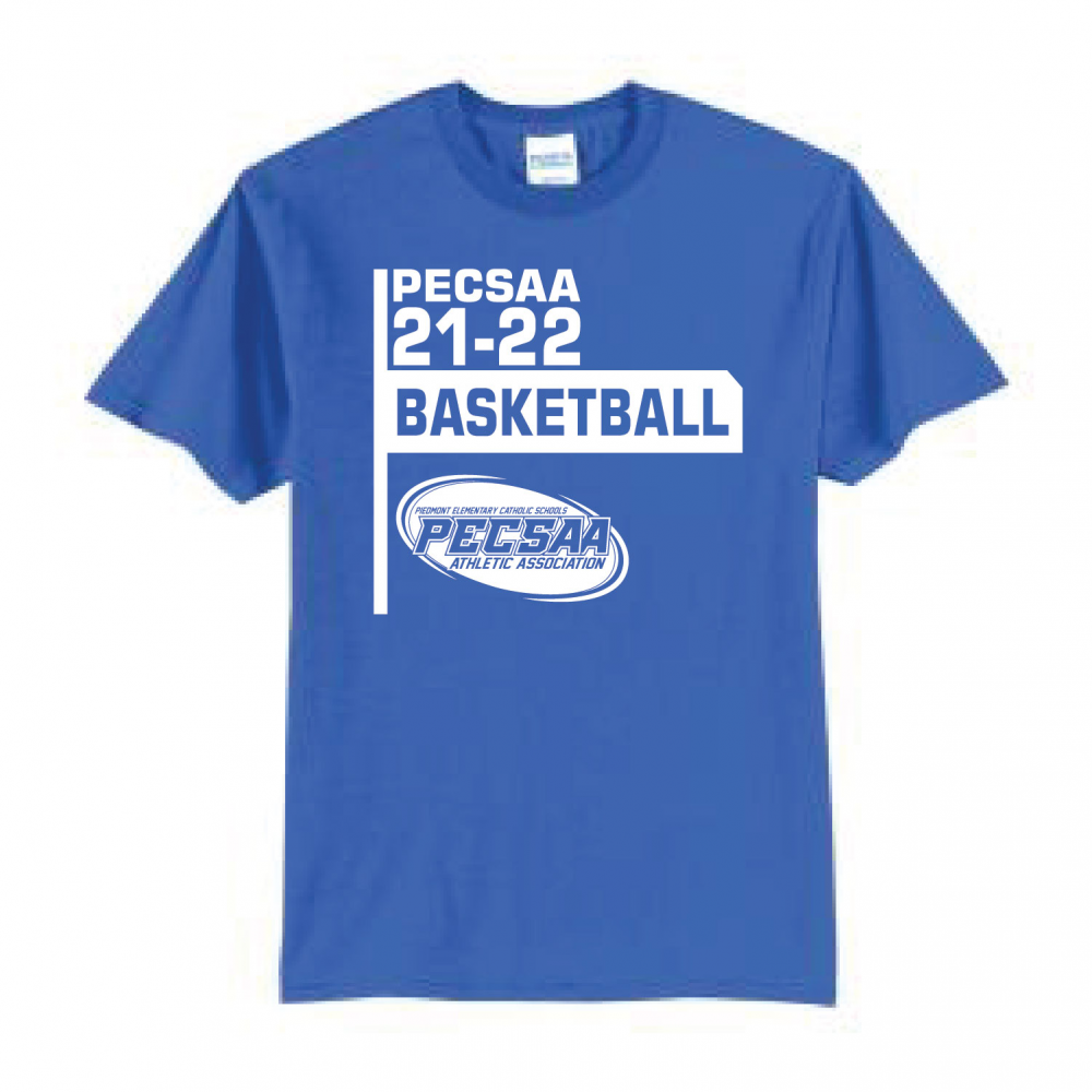 Our Lady of Grace Conference Tees-Basketball-PC55-Royal-BSS