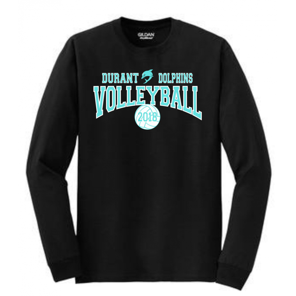 Durant Road Volleyball Packs LS TEE