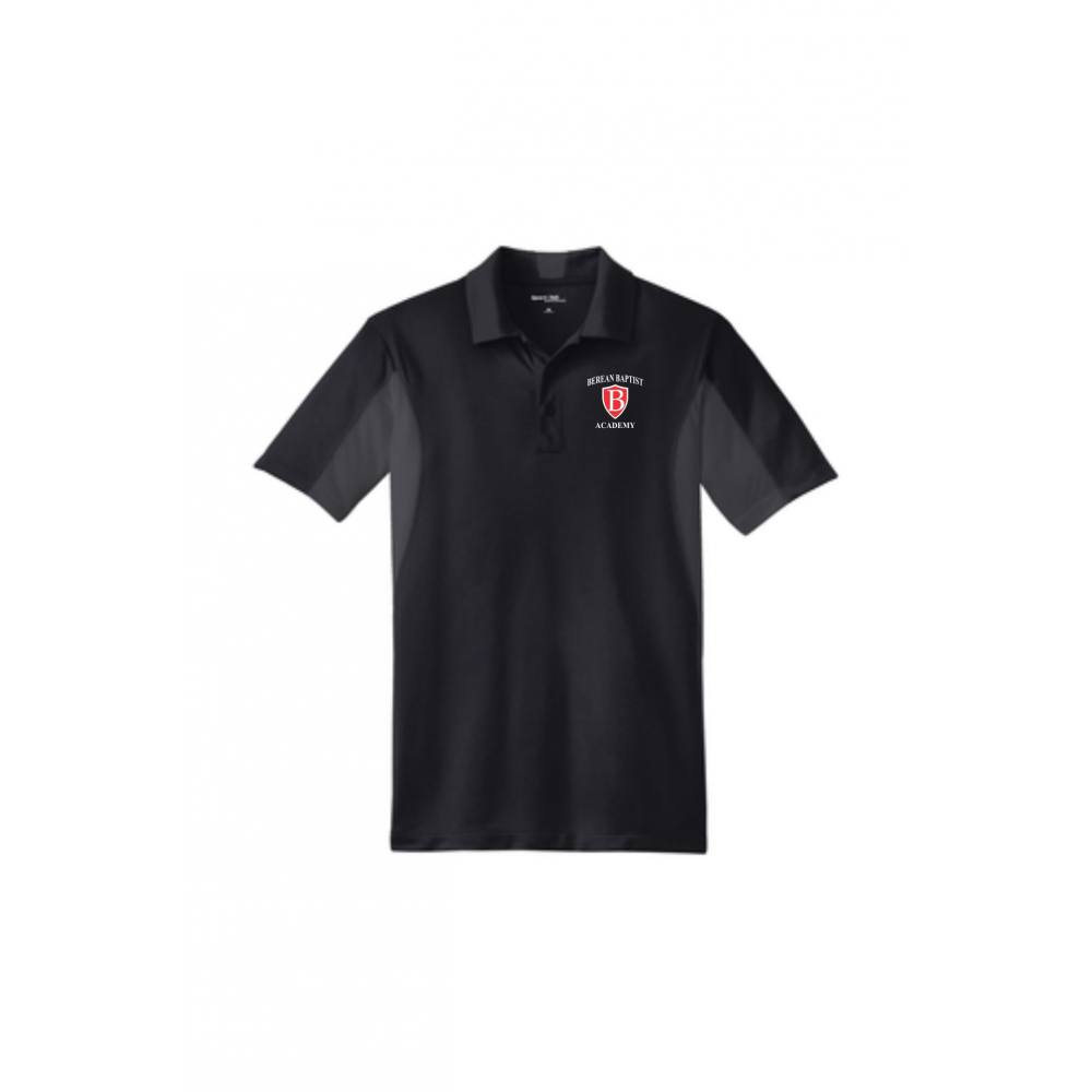Berean 2020 PE Uniforms MOCKUP ST655 Black-Iron Grey