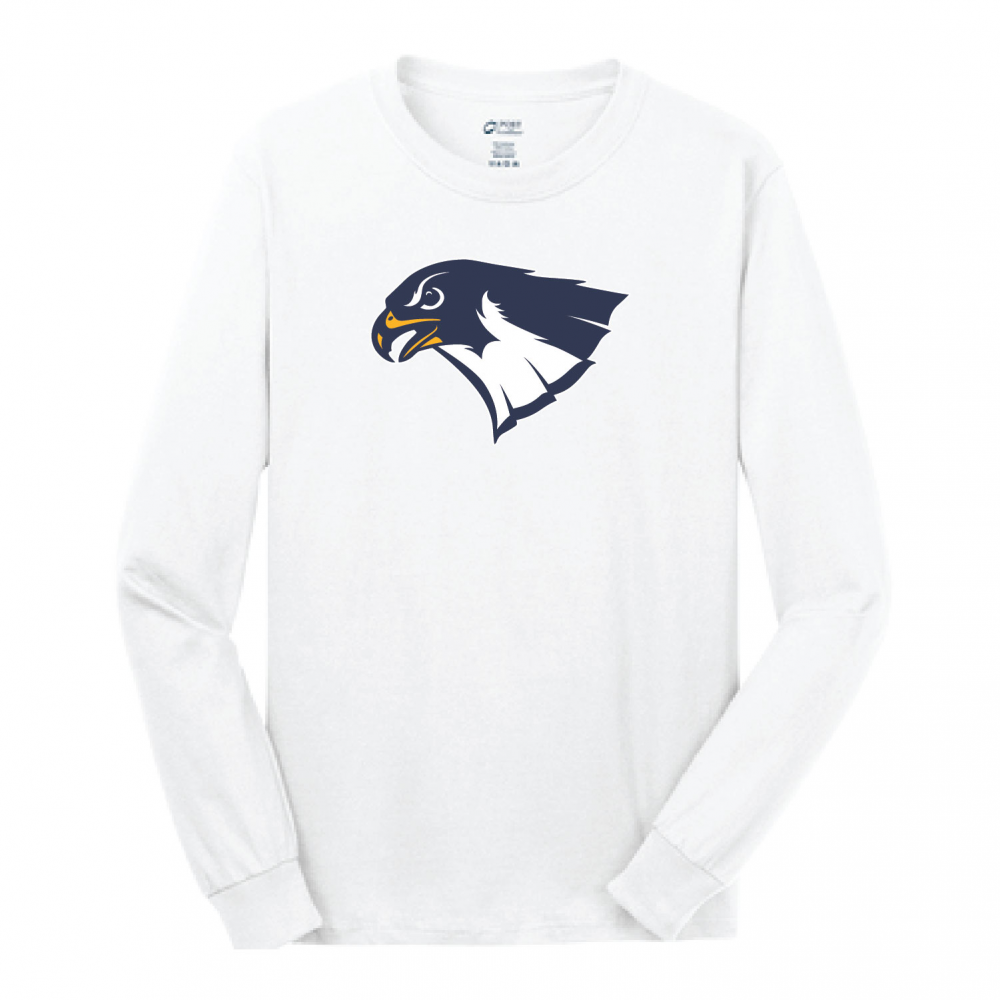 Heritage Christian School Falcon Design-PC54LS-White