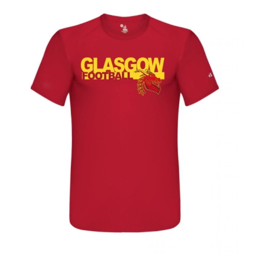 Glasgow High Football fitted tee