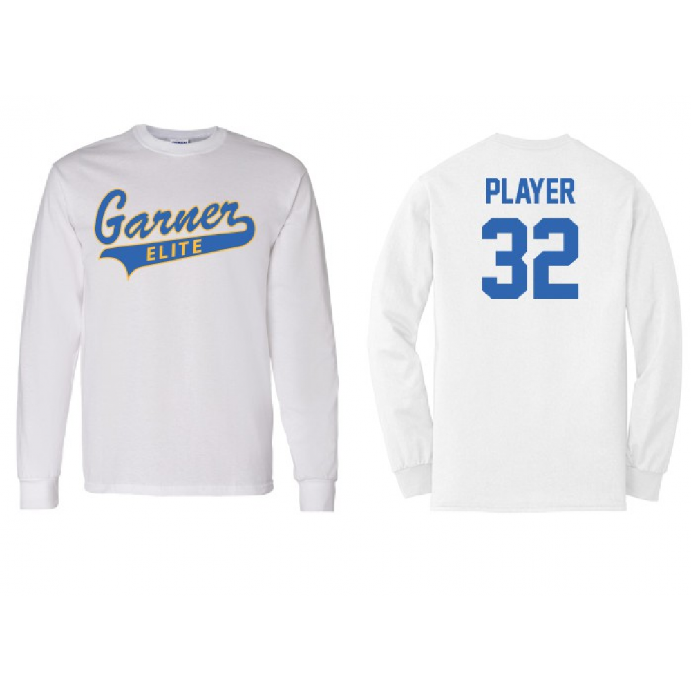 Garner Elite Softball Tees 8400 WH 1