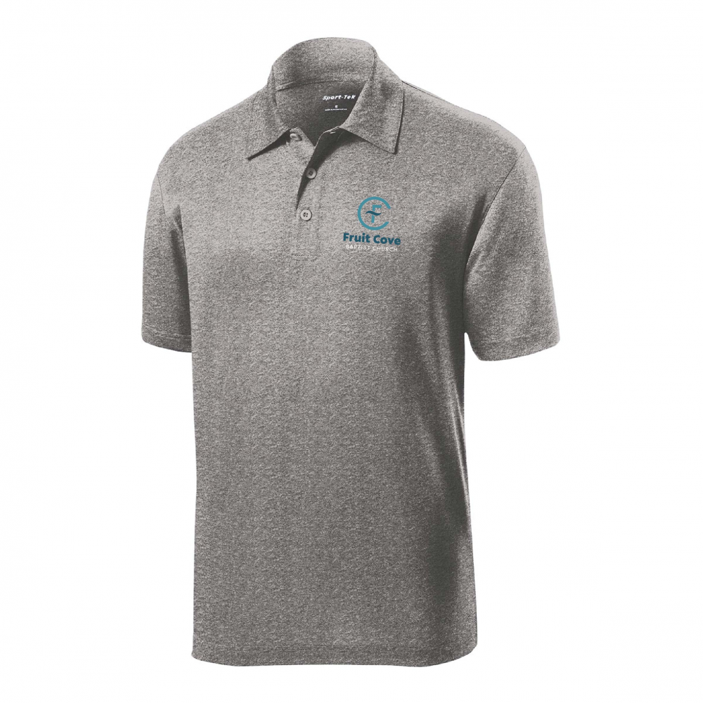 Fruit Cove Baptist Church_Fruit Cove Baptist Church_Contender Polo- ST660-Vintage Heather 