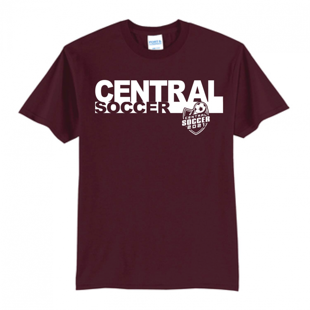 Central HS Soccer Team Store-PC55-Maroon