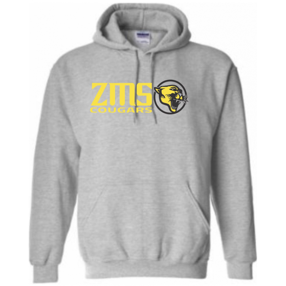 Zebulon Spiritwear 18500 grey