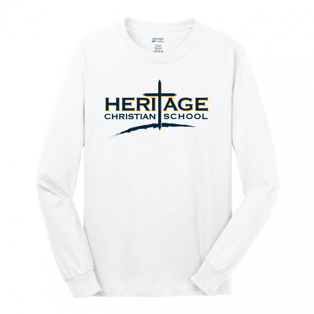 Heritage Christian School-PC54LS-White
