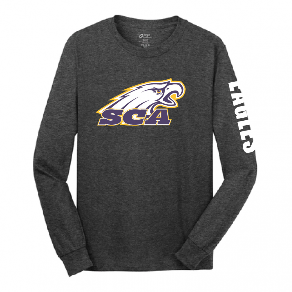 Springfield Christian Academy-PC54LS-Dark heather Grey