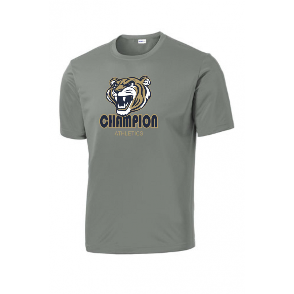 Champion Christian Year Around MOCKUP ST350 Grey Tiger Head