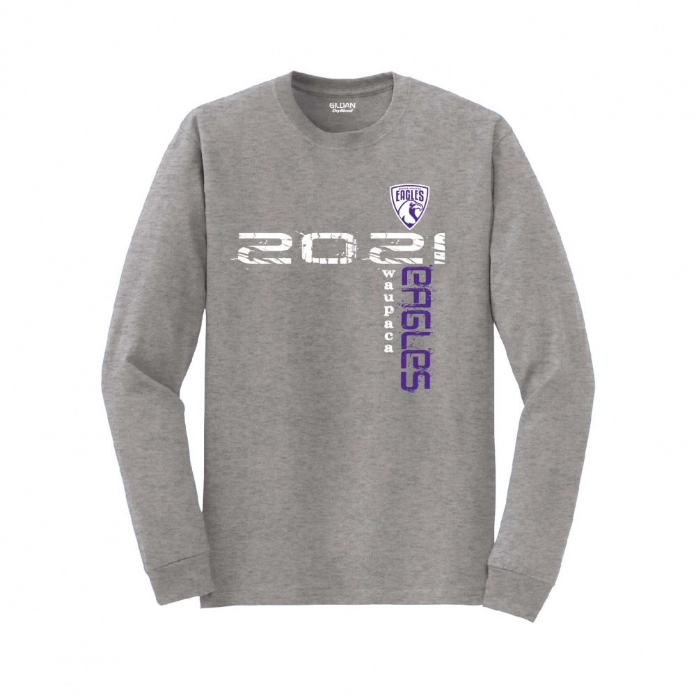 Waupaca Christian Academy Christmas Store 2020-Design2-G8400-Sports Grey