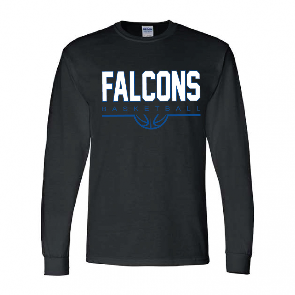 Faulkner Falcons - Basketball Team Store-G8400-Black