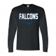 Faulkner Falcons - Basketball Team Store-G8400-Black