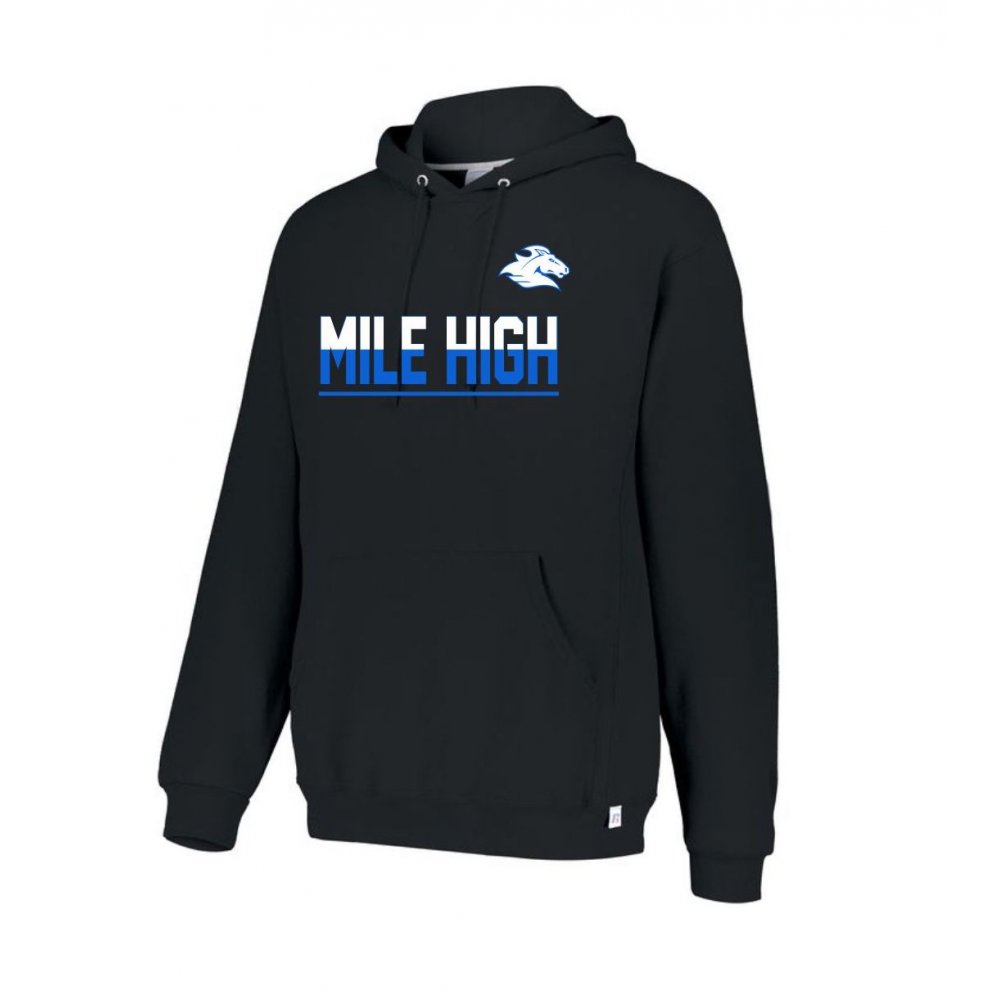 Mile High 2020 2021 Spirit Store Russell Fleece Hoodie
