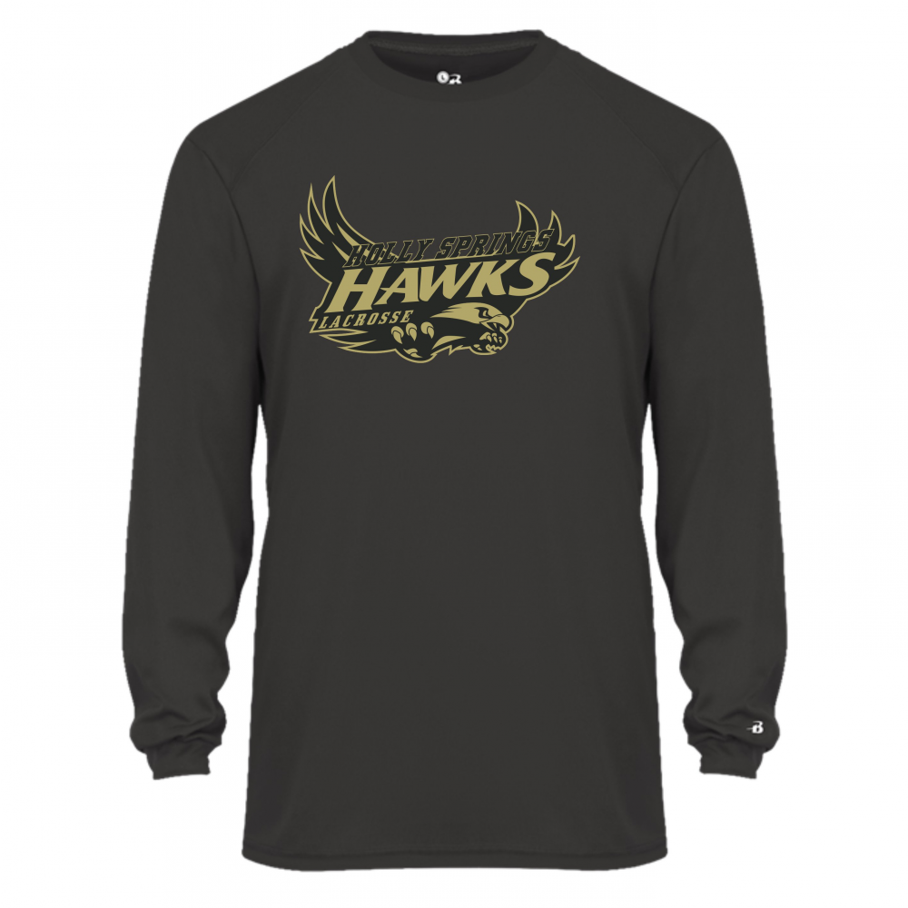 Holly Springs 2018 Lacrosse LS GRAPHITE TEE