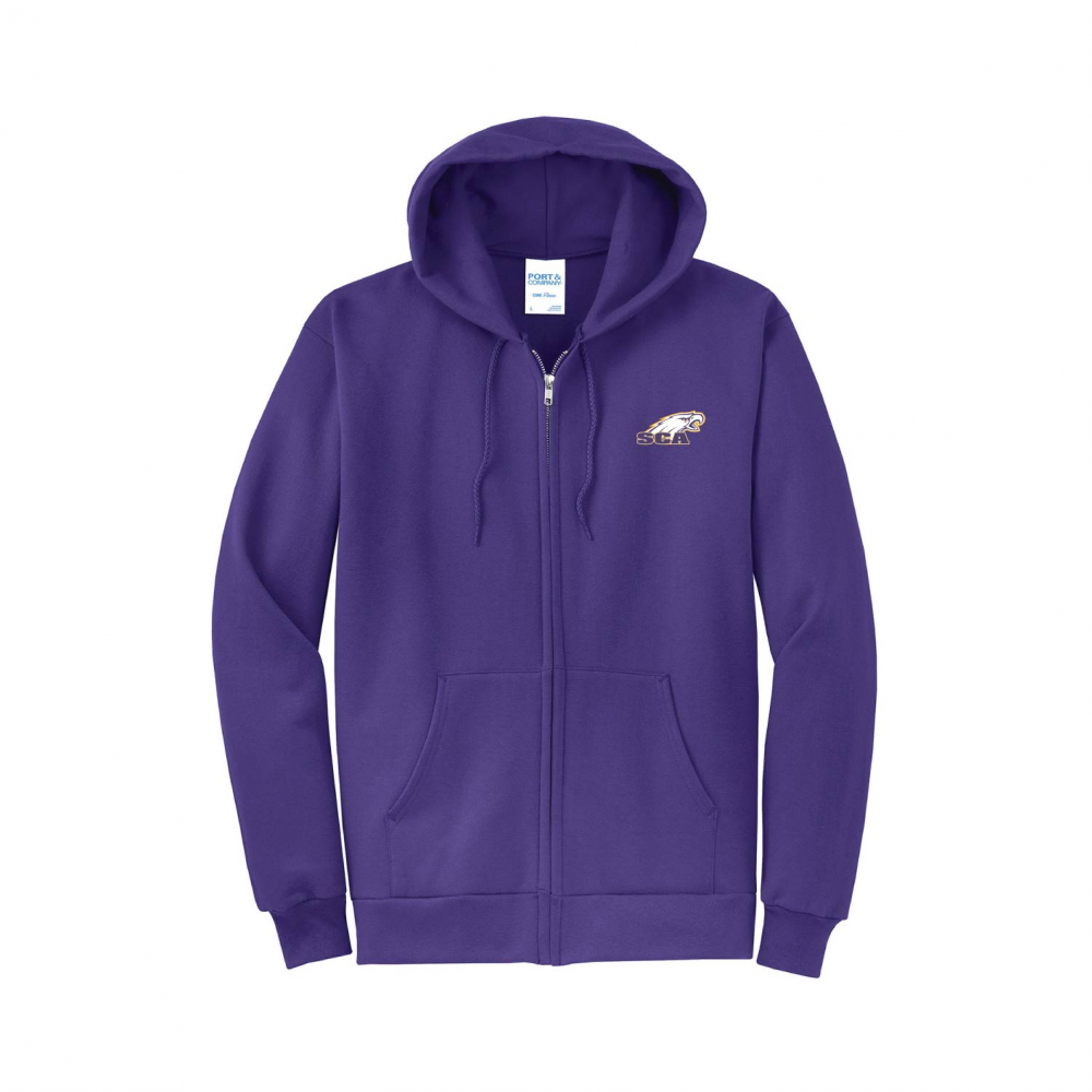 Springfield Christian Academy - Hoodies-PC78ZH-Purple