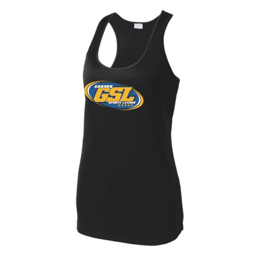 Sport-Tek Ladies PosiCharge Competitor Racerback Tank, 100% polyester  interlock