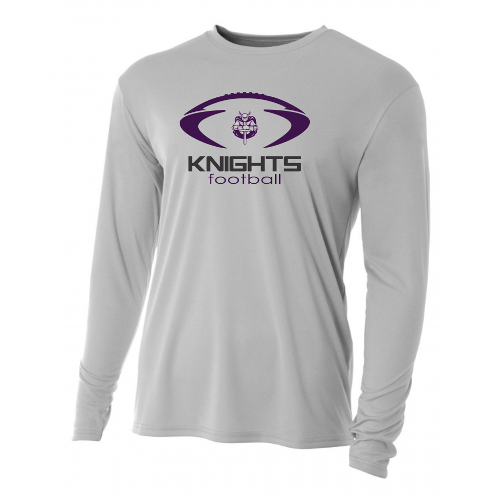 Shadow Hills High LS Football Tee Mockup 1