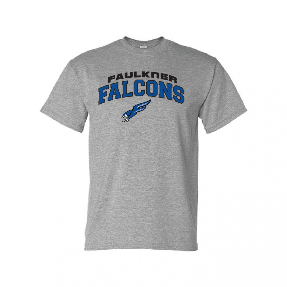 Faulkner Falcons - Basketball Team Store-G8000-Sport Grey