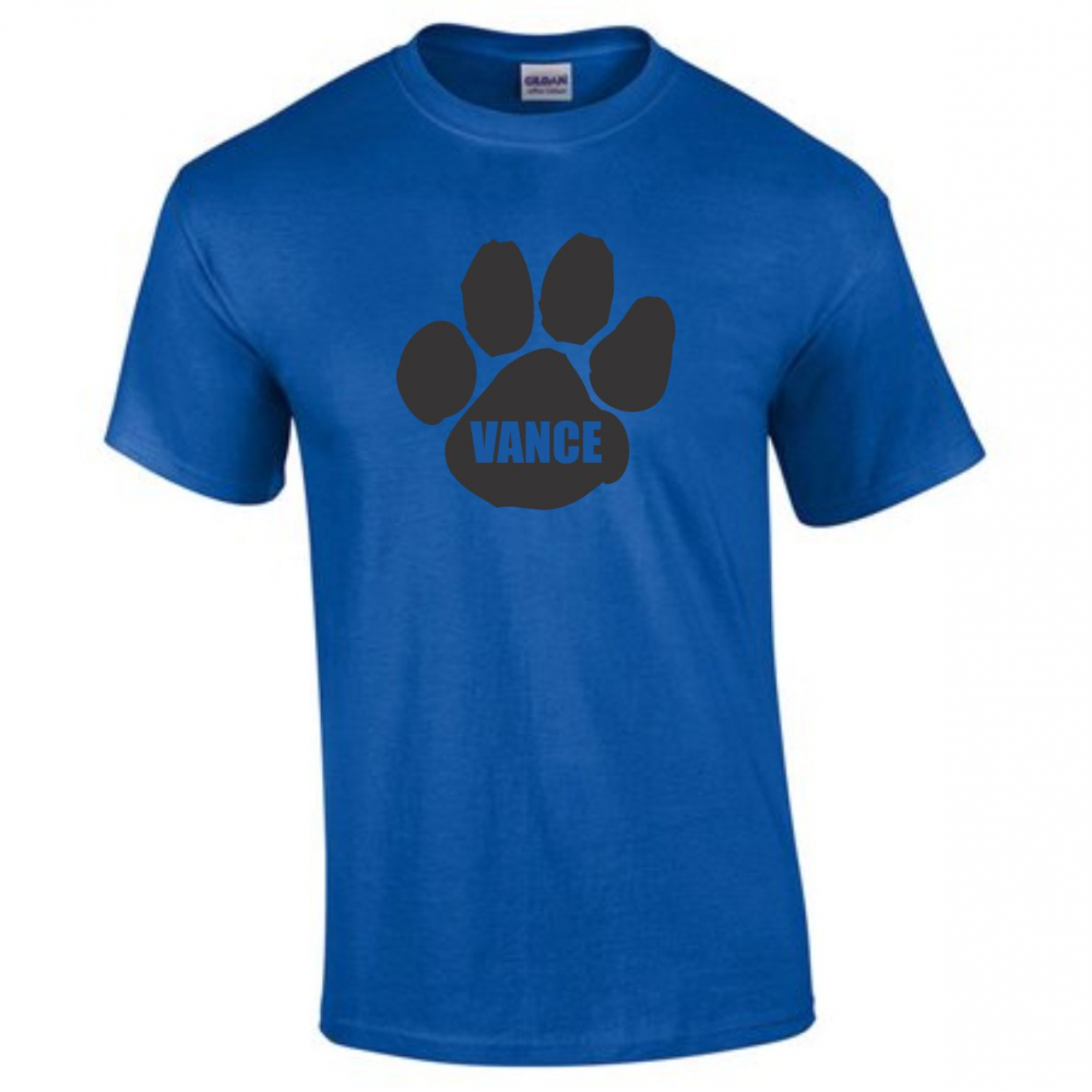 Vance Elementary Team Store ROYAL TEE